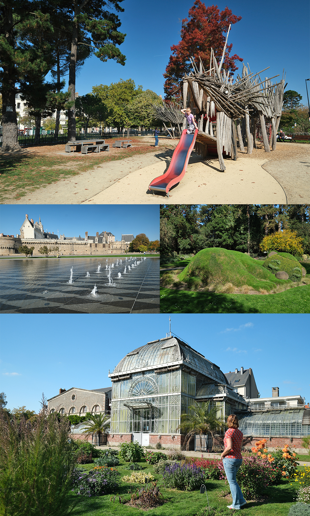 Aire de Jeux de Kinya Maruyama en Jardin de Plantes Nantes