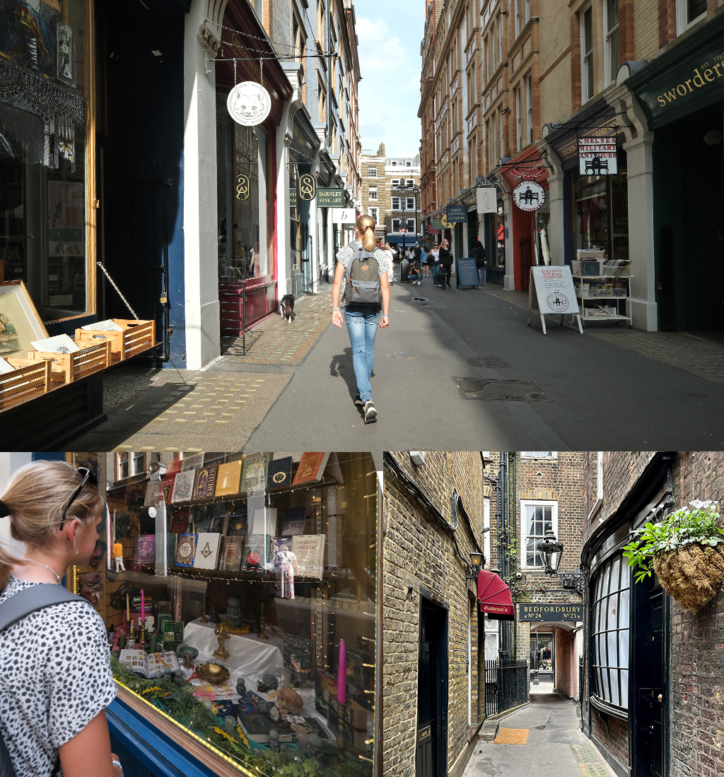 Cecil Court en Goodwin's Court