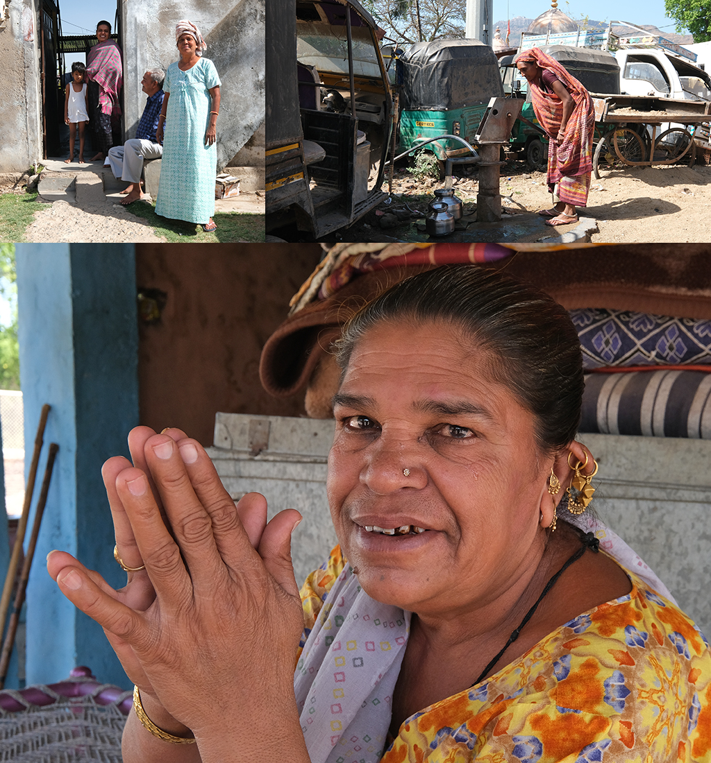 Champaner lokale bevolking