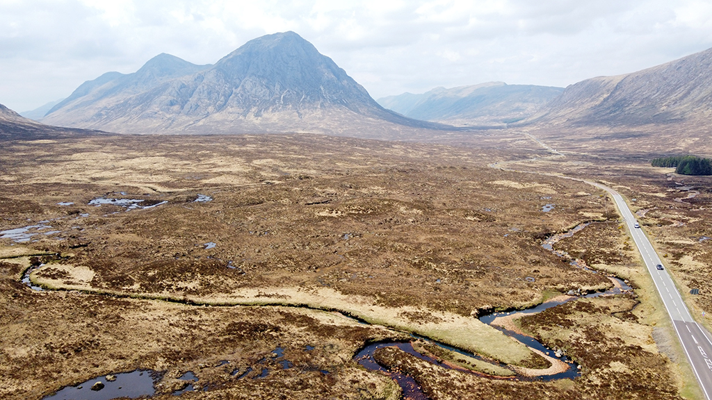 Glencoe vallei Schotland
