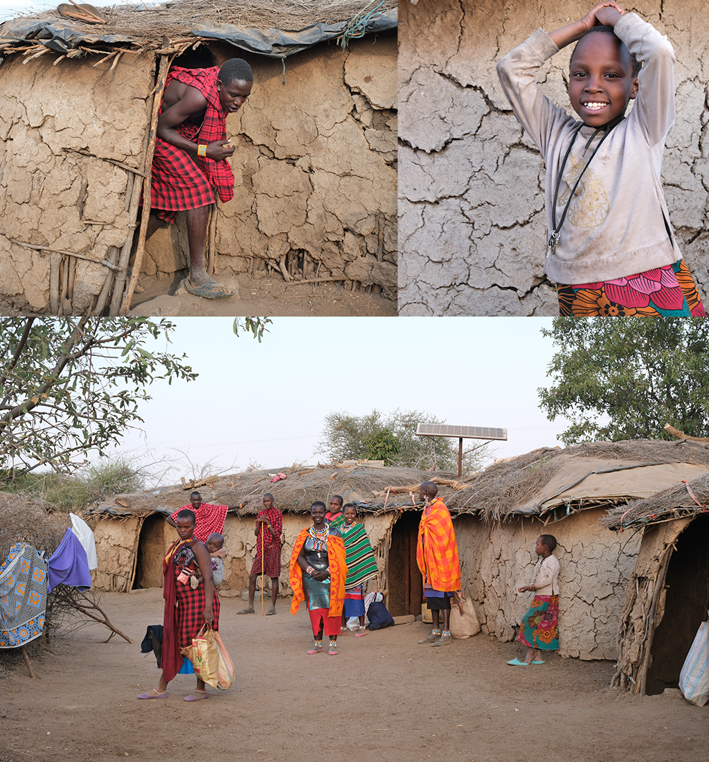 Maasai dorpje