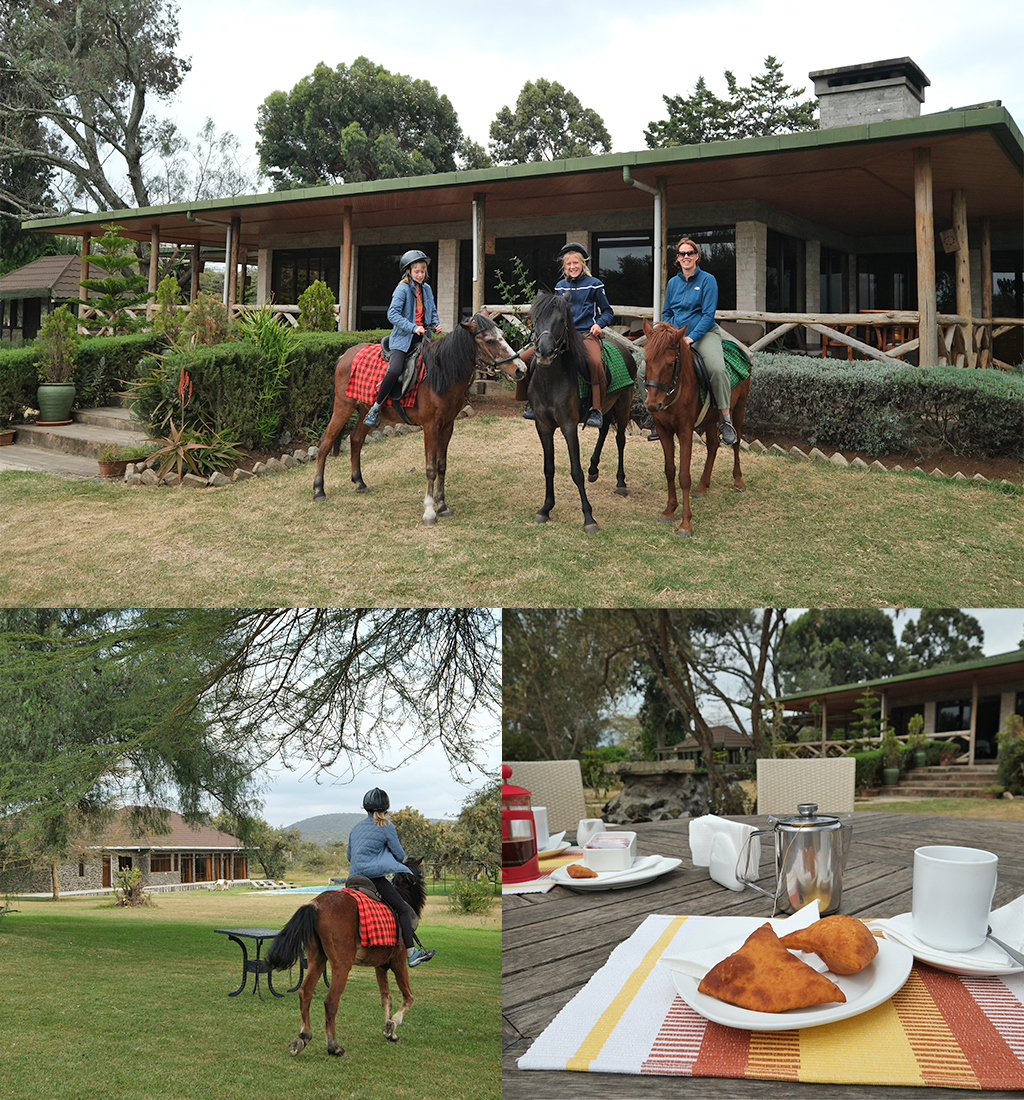 Mandazi en thee Kedong Ranch