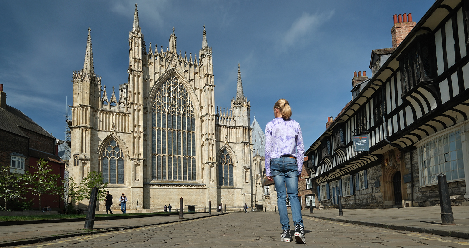 York met kinderen