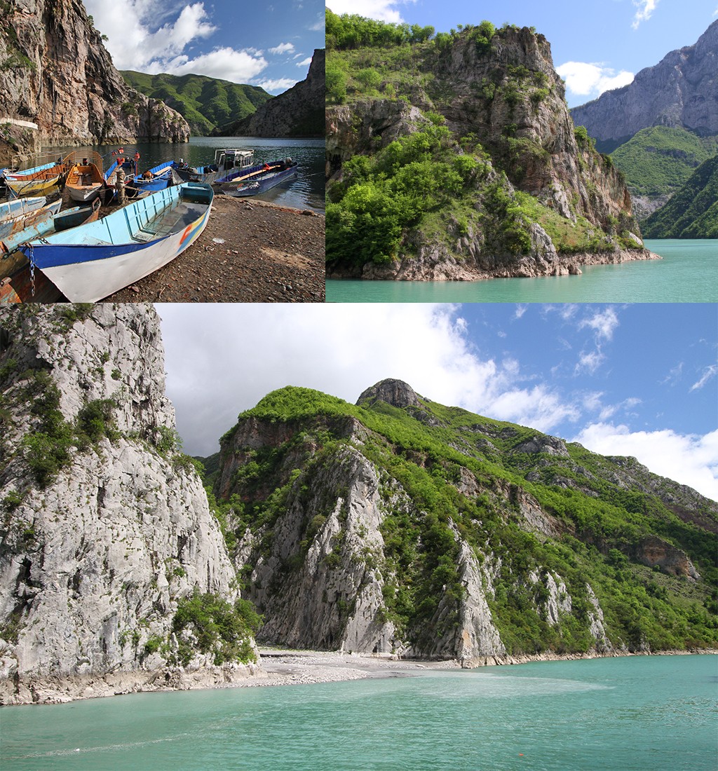 mooiste plekken Albanië vanaf Koman Ferry