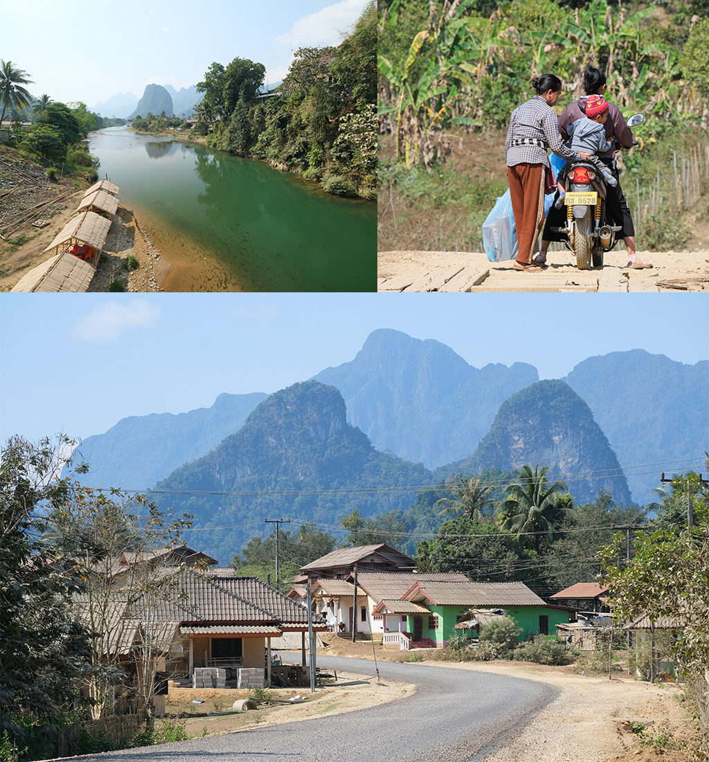 onderweg naar Muang Kasi