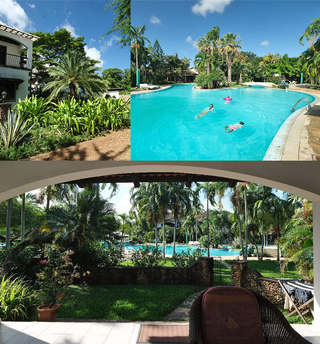 onze accommodatie in Malindi