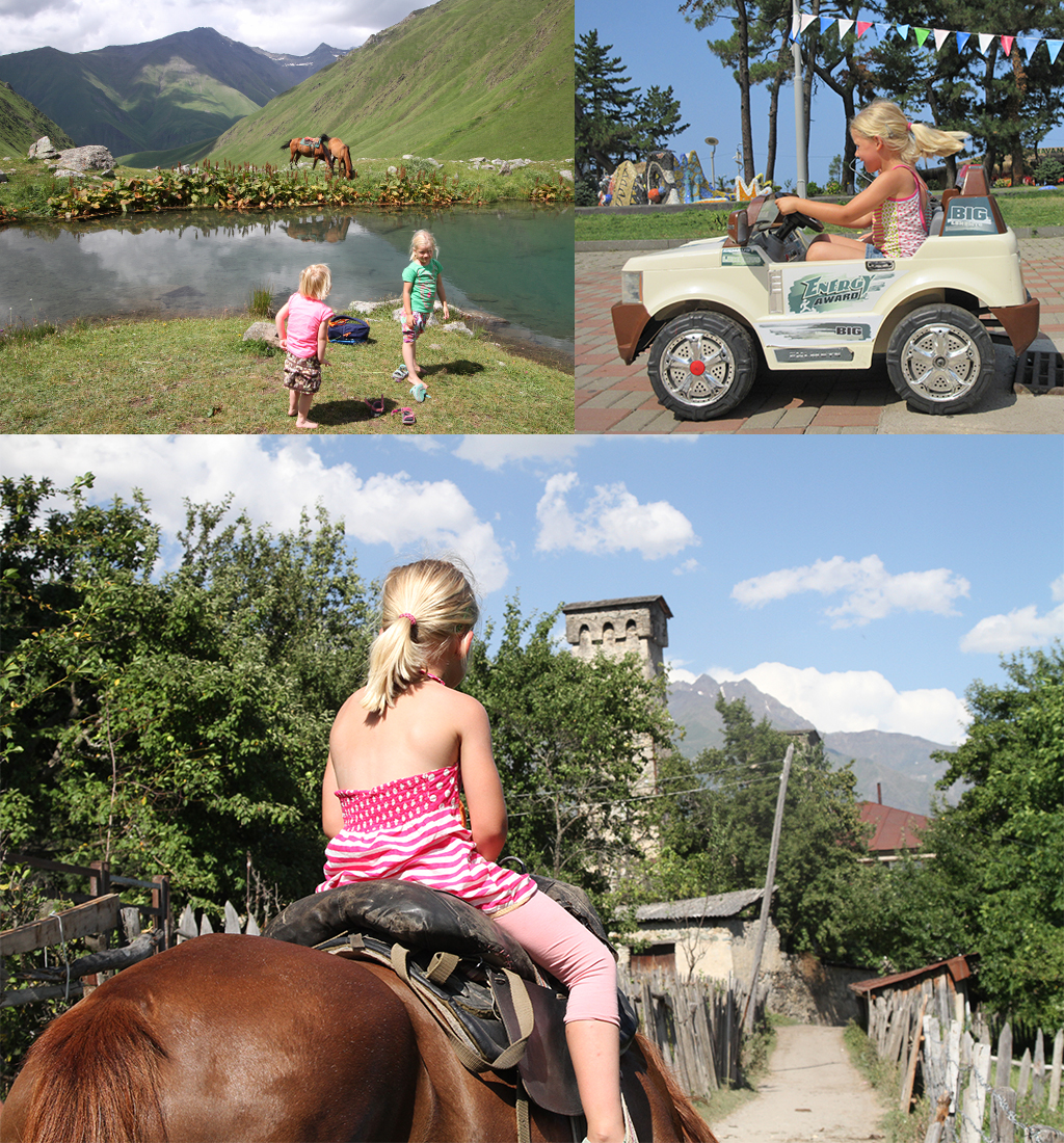 route Georgië met kinderen
