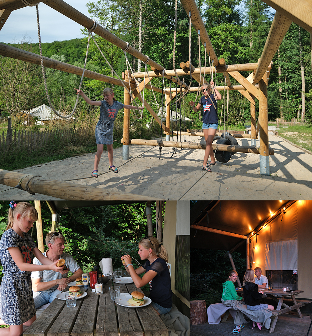 stormbaan en safaritent Domaine du Bocq