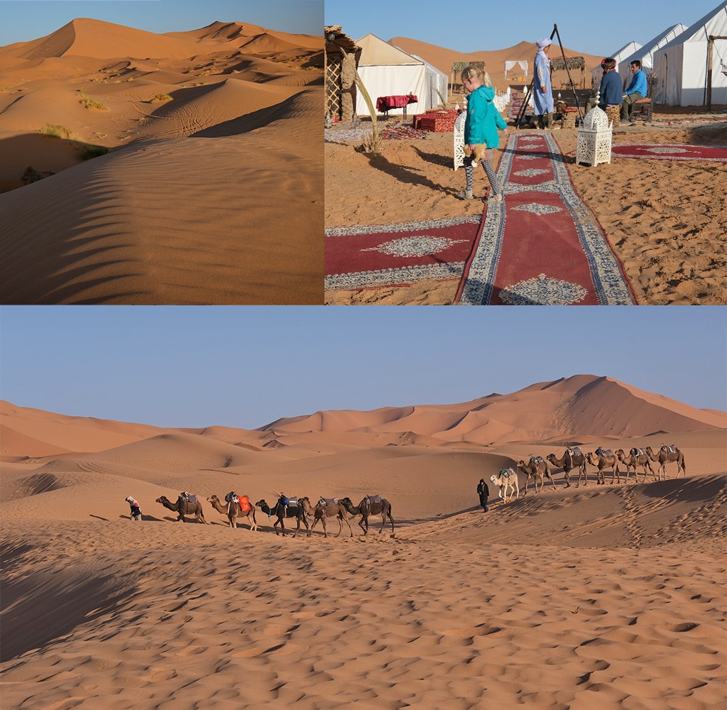wakker worden in de Sahara